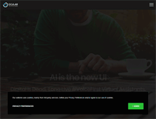 Tablet Screenshot of oculartechnologies.com